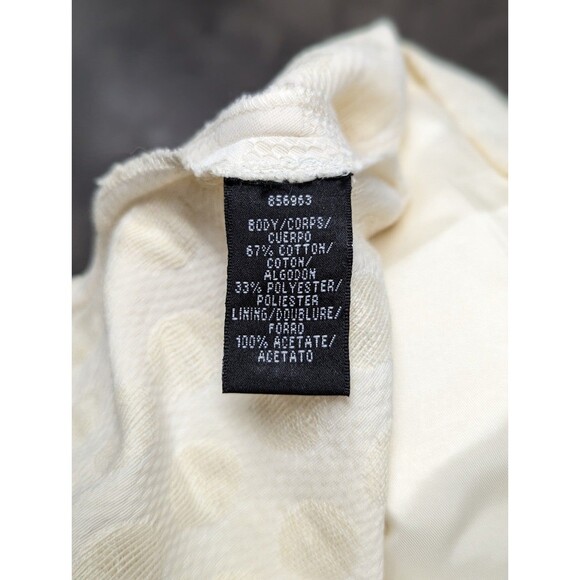 JS Collections NWT Size 14 Cream Drapes Mini Dress - Picture 8 of 10